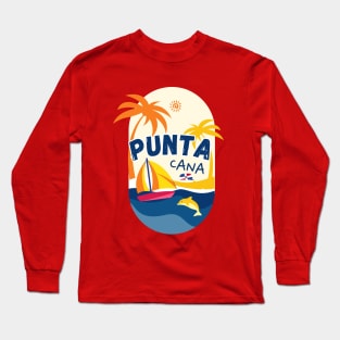 Punta Cana Beach Long Sleeve T-Shirt